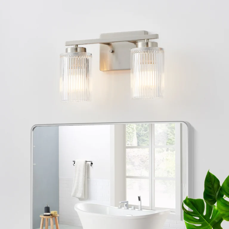 Eisele Two Light Vanity: Modern Bathroom Lighting Solutions