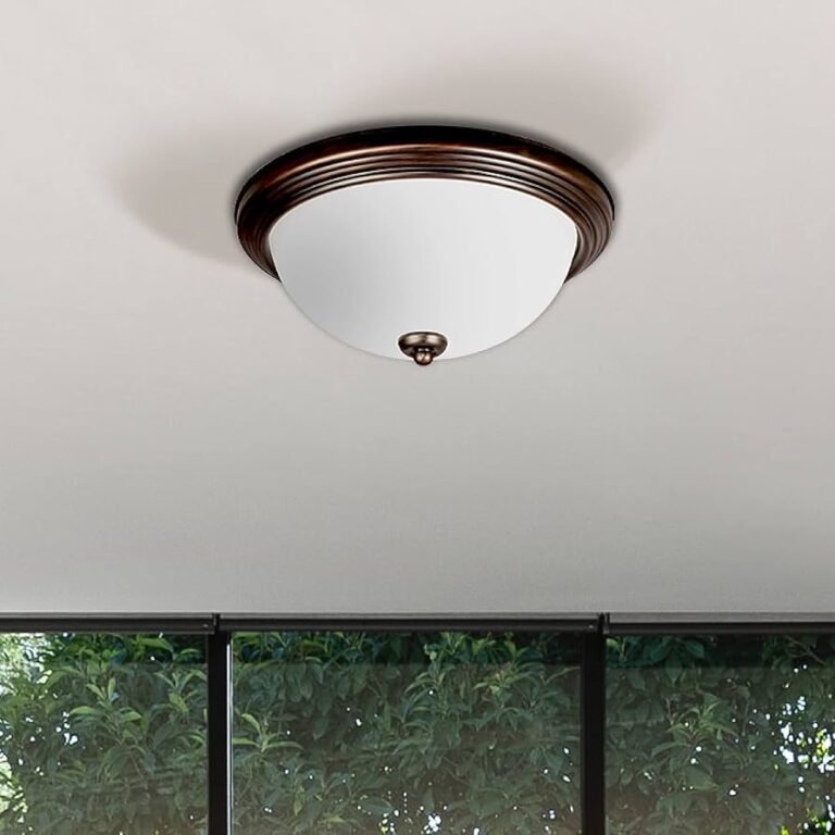 Geary One Light Flush Mount Modern Minimalist Ceiling Lighting
