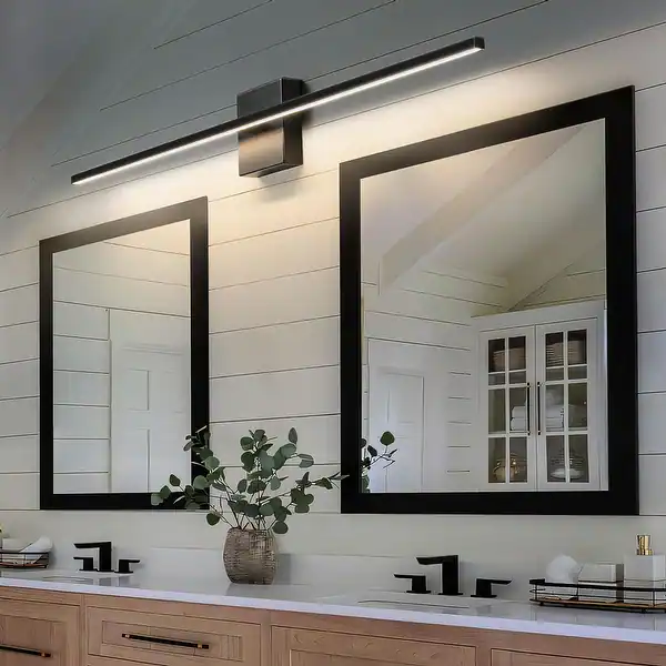 Rectangular Mirror Lighting Kits for Modern Vanity Illumination