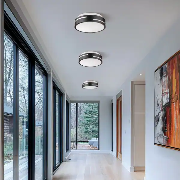 Luning Flush Mount Modern Ceiling Lighting for Contemporary Spaces